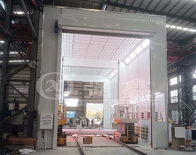 福建三洋造紙機(jī)械大型噴烤房案例